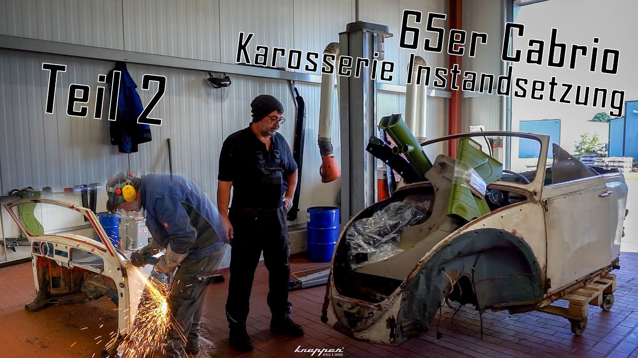 Instandsetzung vom Cabrio Bj. 65 Teil 2 | Knepper Bugs & more | 4K