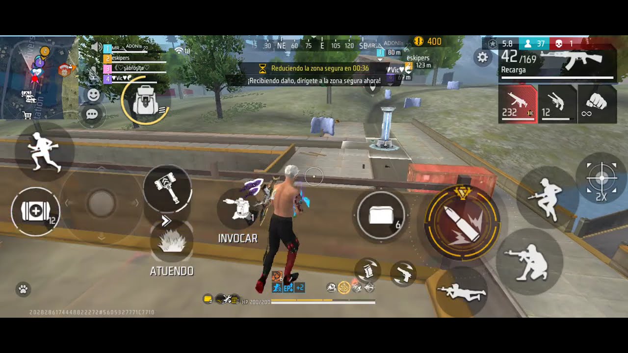HAKER inicio de temporada y me encuentro un HAKER #parati #freefire #garenafreefire 