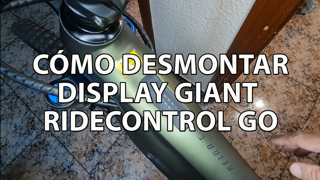 GIANT RIDECONTROL GO, TIENE TRUCO.