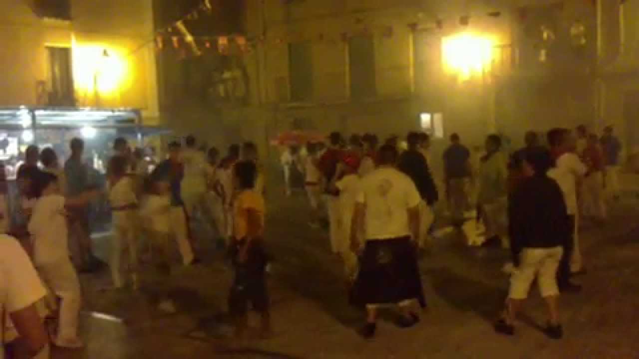 Lumbier/Irunberri-fiestas- 2010 part 3 - Toro de Fuego