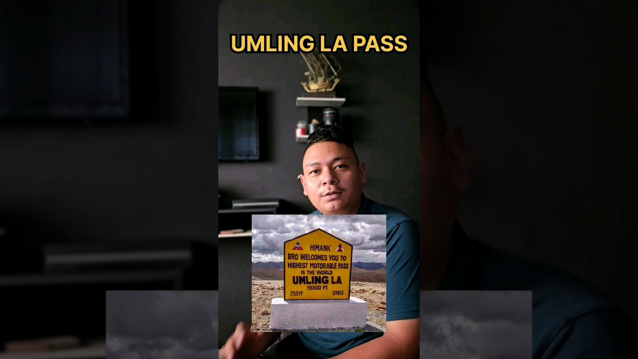 How to reach Umling La pass #ladakhtrip #umlinglapass #shortvideo #ytshorts #bikershorts #ashortaday
