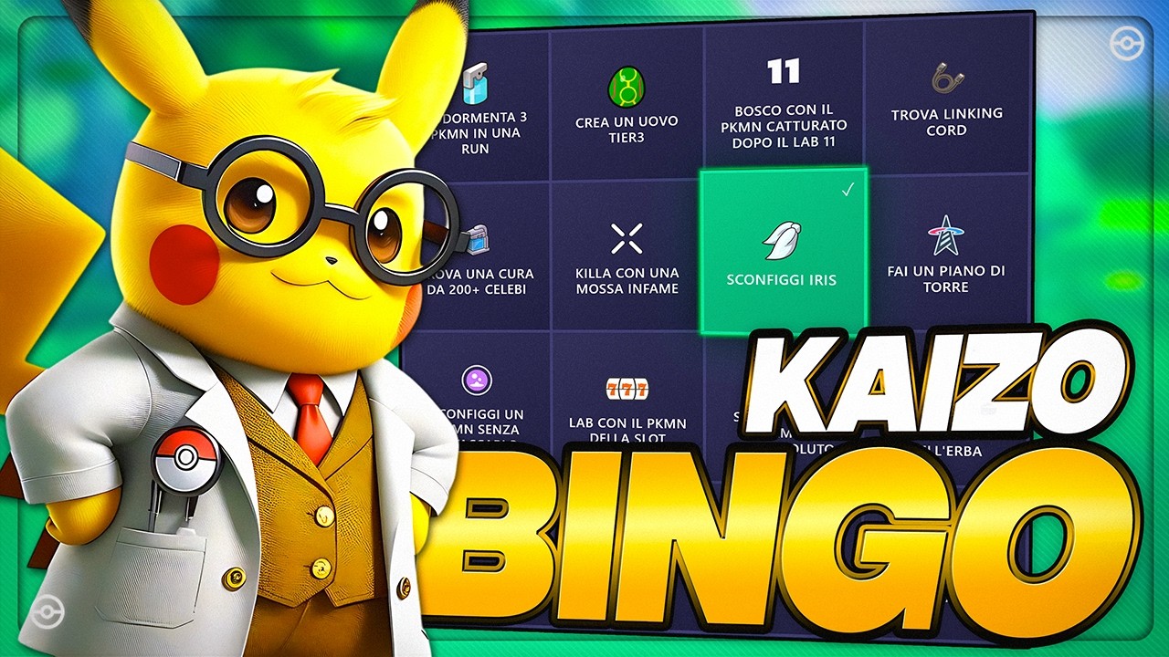 La Challenge POKEMON più DIFFICILE - KAIZO BINGO POKEMON [EP 1]