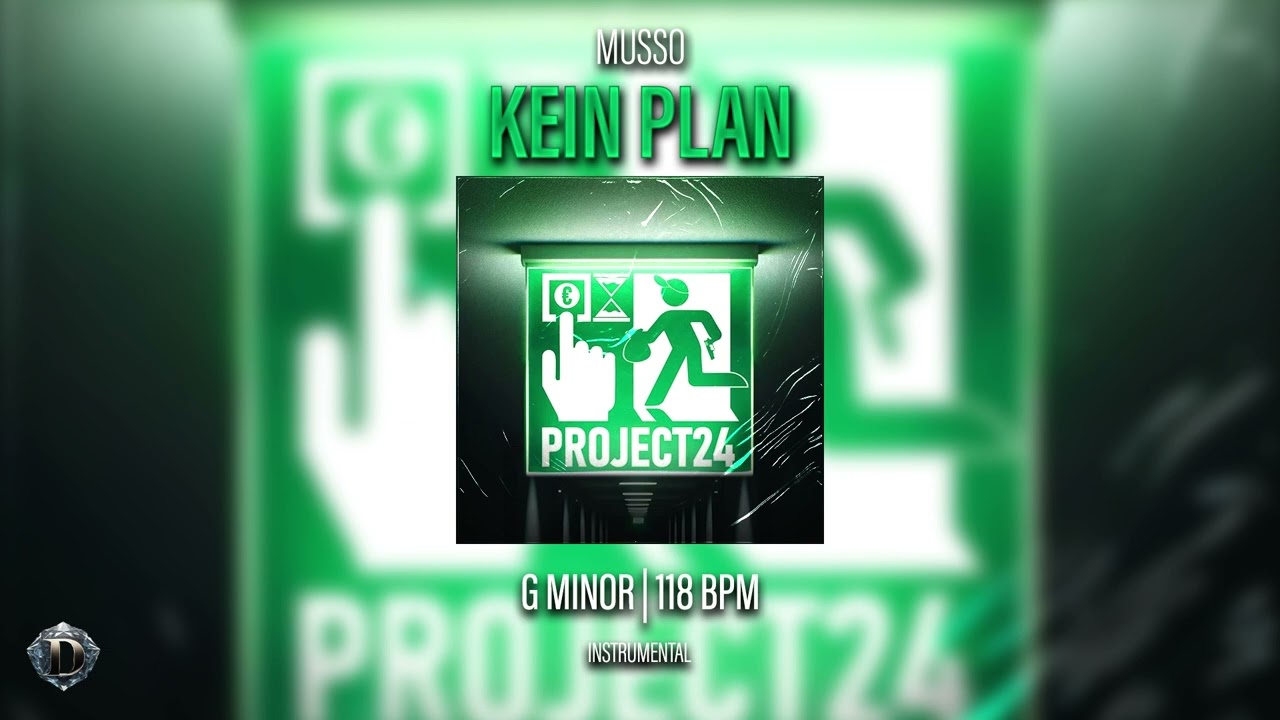 MUSSO - Kein Plan (Instrumental) | Prod. Diamond Ai Beats