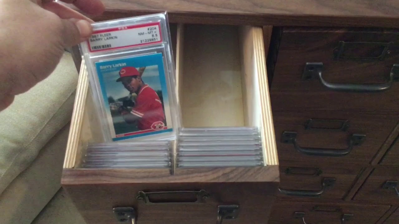 Custom Baseball Card Storage Case Reveal