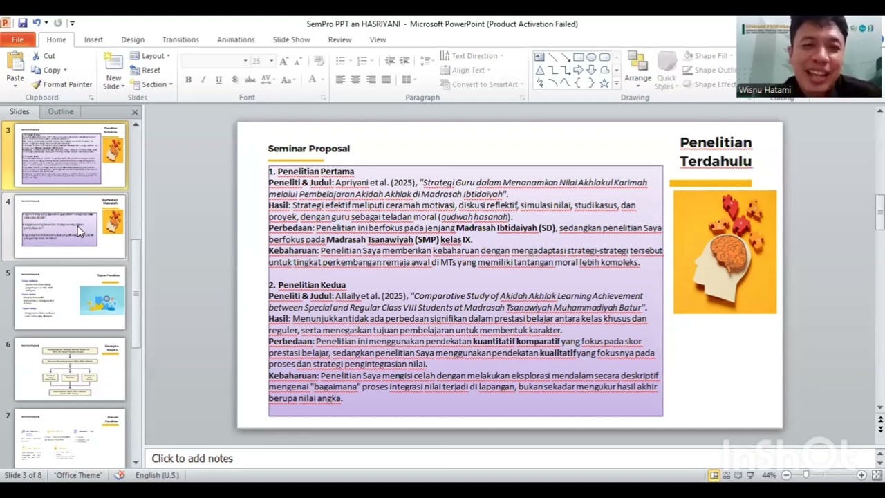 Seminar Proposal an Hasriyani_2281131557_A32 #PJJPAI #UINSSC