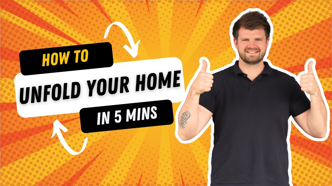 How To Unfold Your Instant Granny Flat