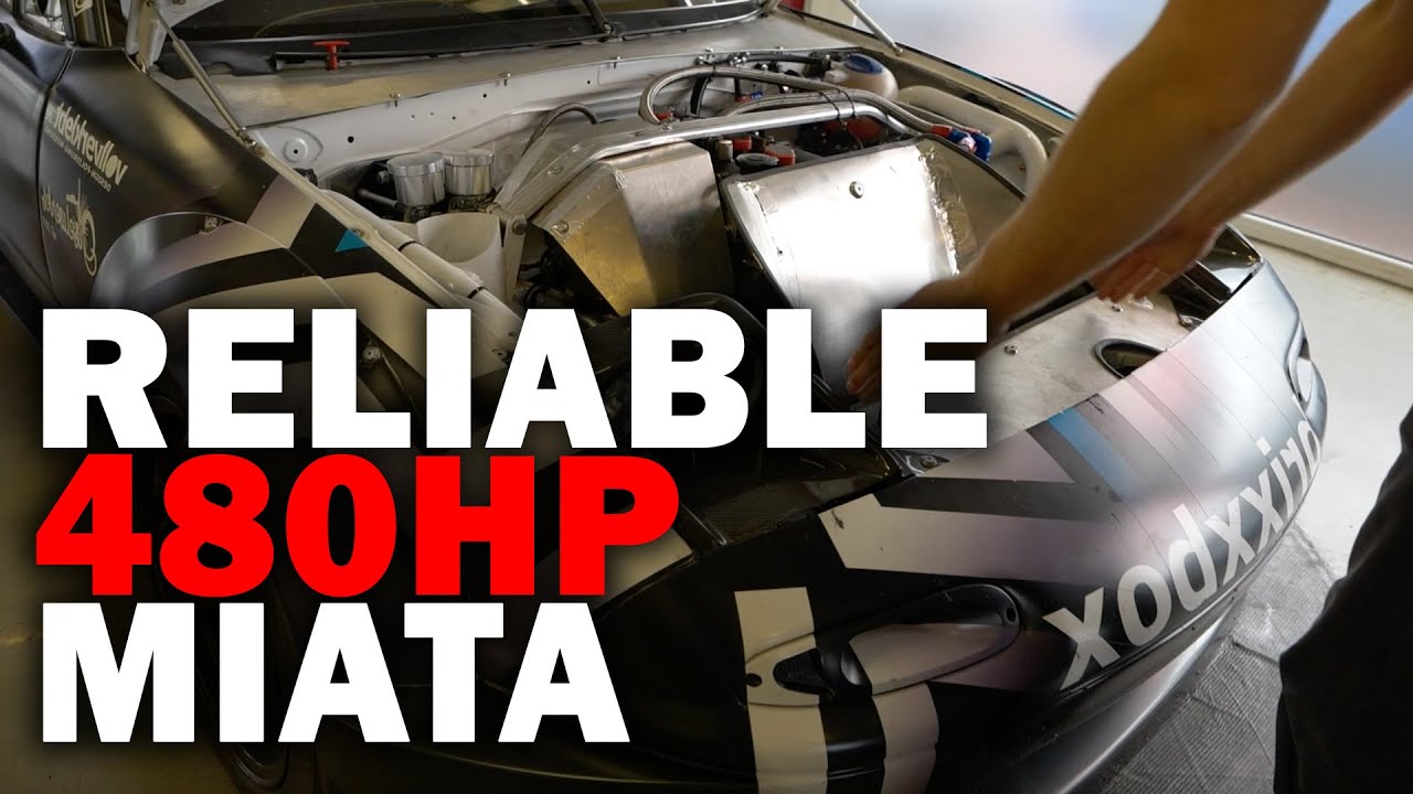 How to get reliable 480HP in a Miata for the Track - Workshop Wednesday 125