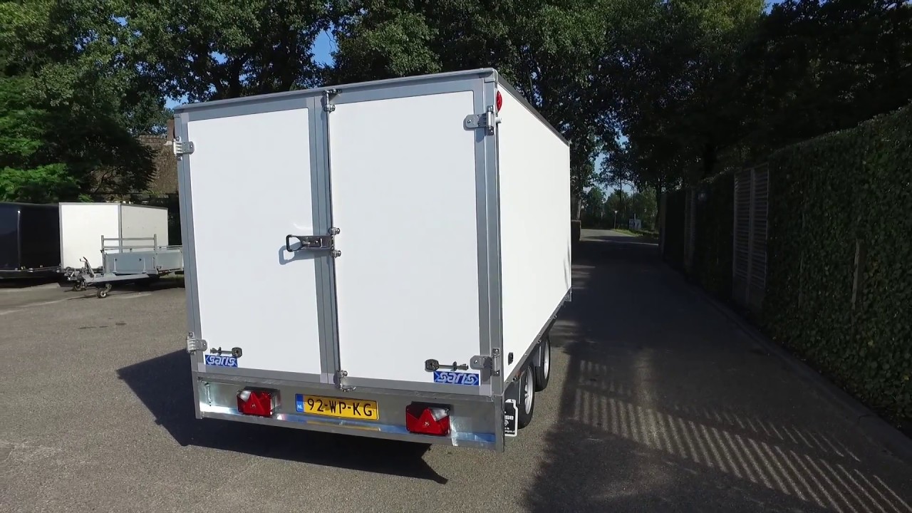Saris PM1835 Gesloten Aanhangwagen