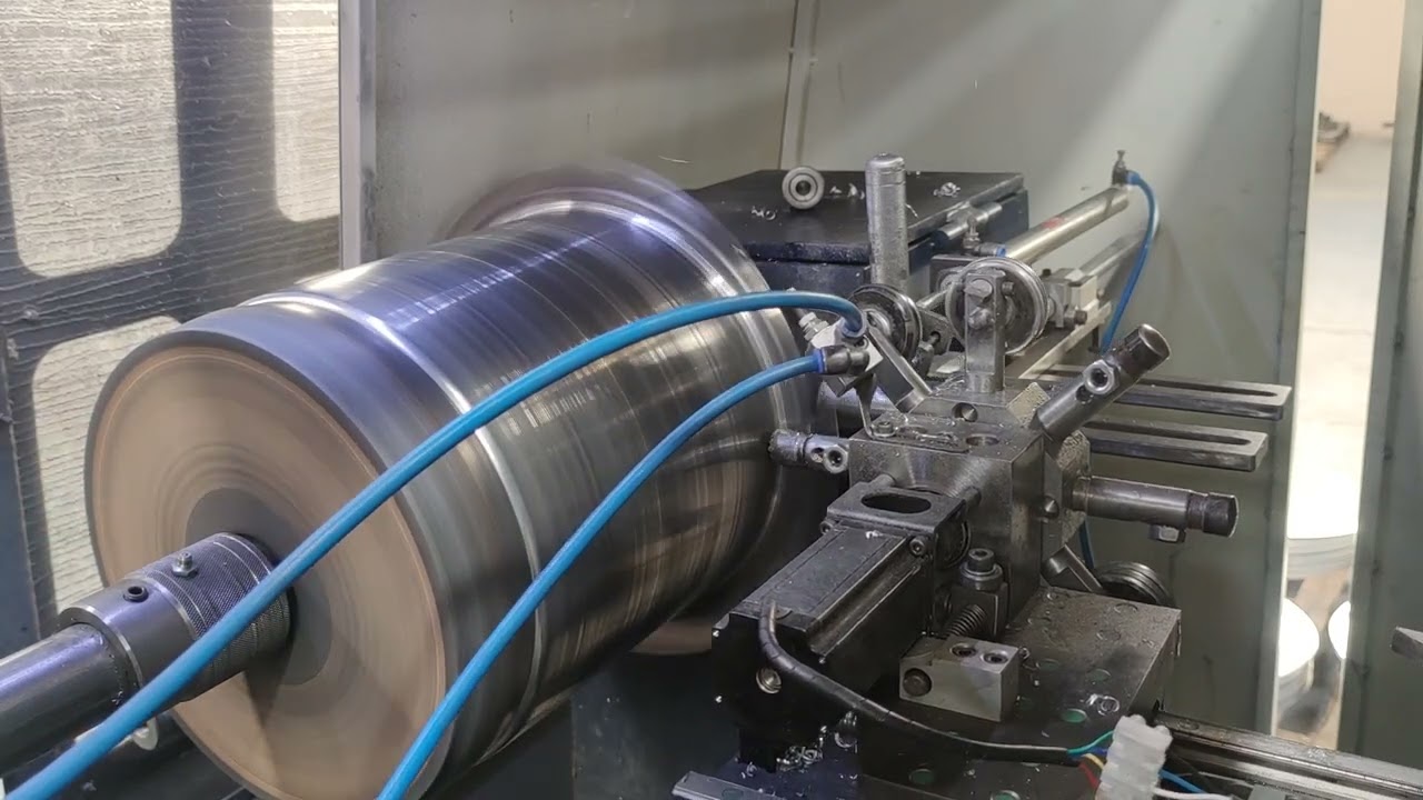 CNC Riglamaq de repuxo. Caldeirão 32cm disco 1,5mm