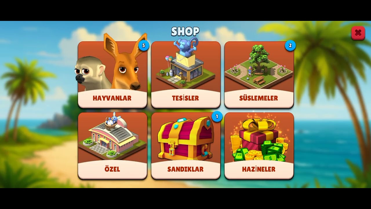 Zoo Island: Vahşi Aile Parkı-Part 1