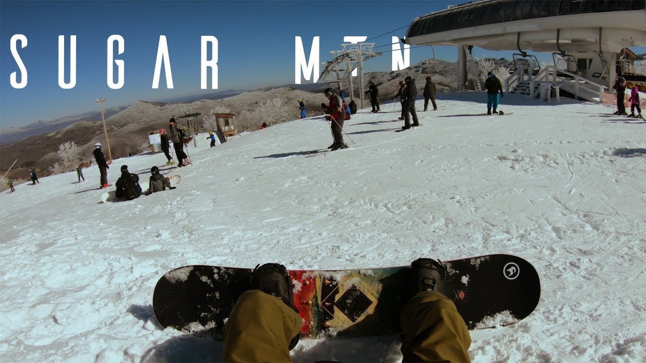Snowboarding Sugar Mountain