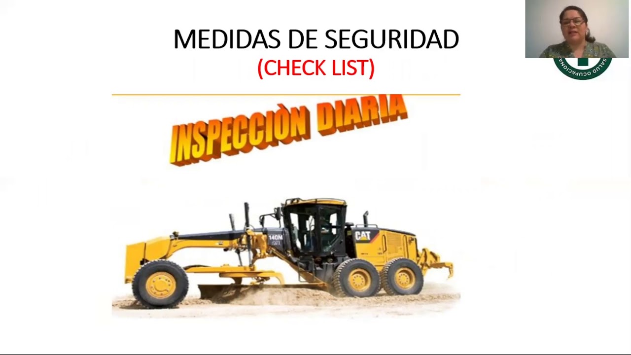 SEGURIDAD EN MOTONIVELADORA