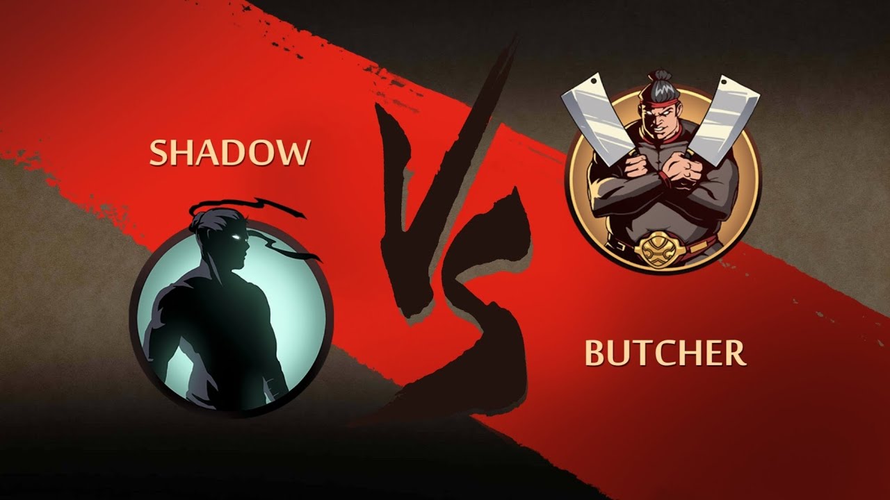 Shadow vs Butcher | Finishing Act III | Shadow Fight 2