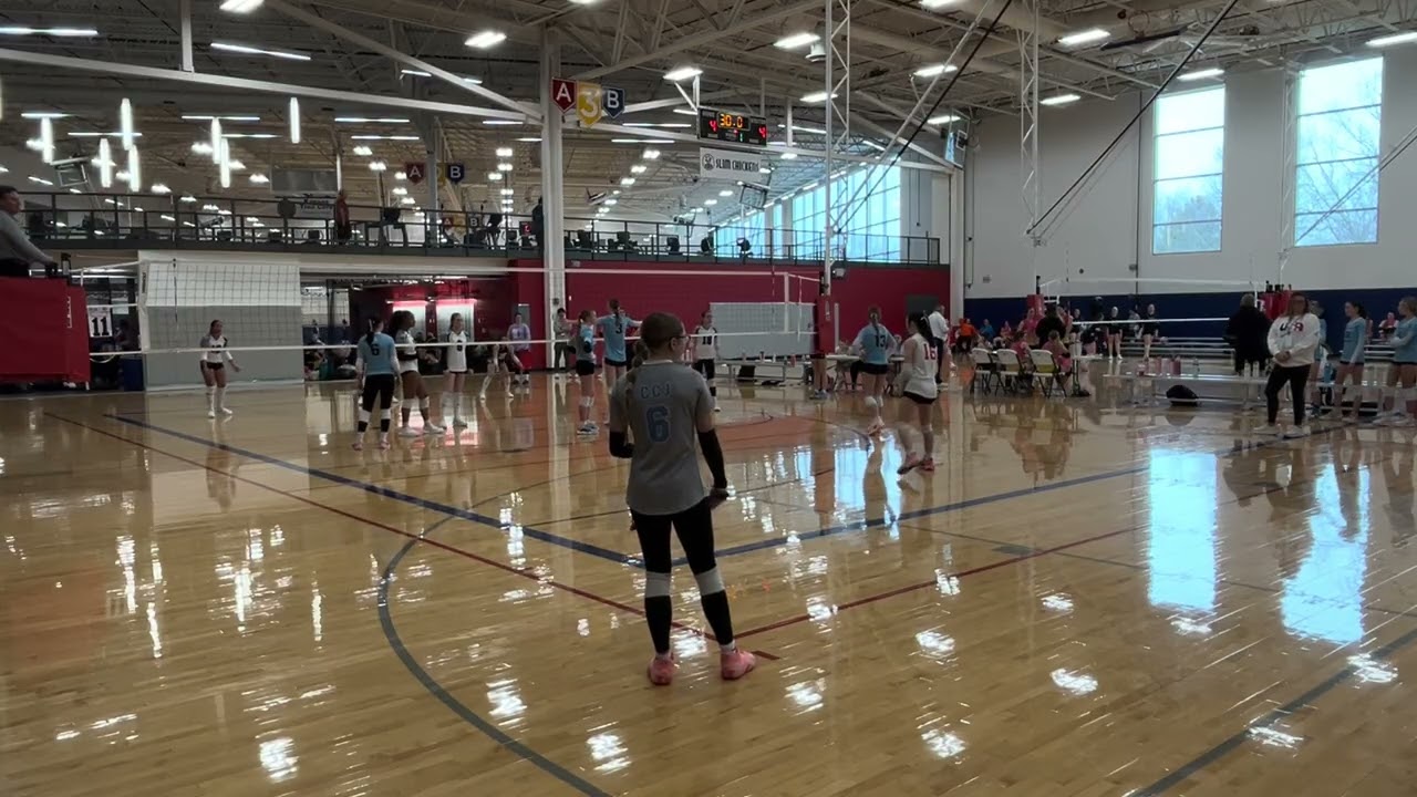 573 MO Jrs 14-2 vs MAVS KC 14-4 on 3/1 Heart Challenge (3rd pool play)