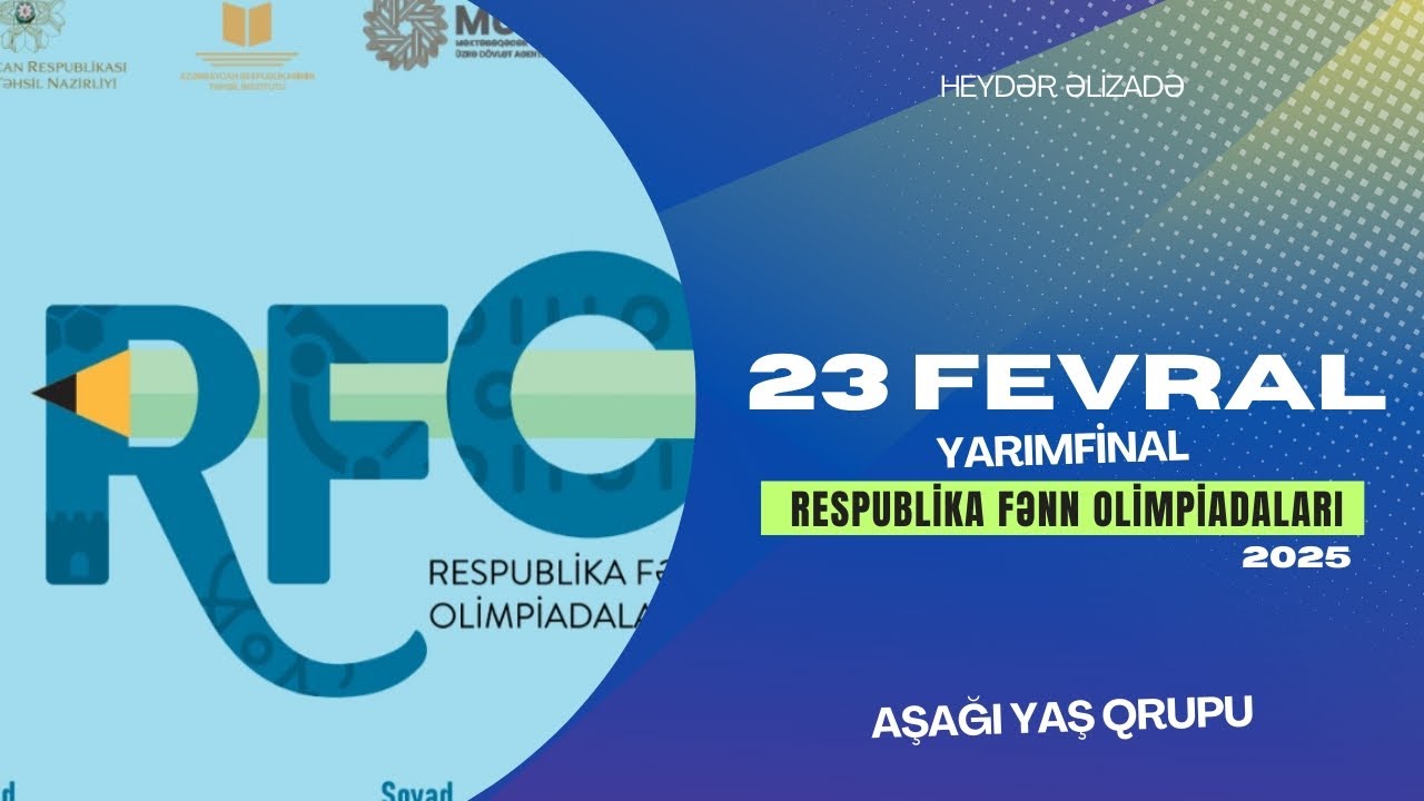 23 fevral 2025 RFO. Azərbaycan dili və ədəbiyyat. AYQ izahı. Heydər Əlizadə.
