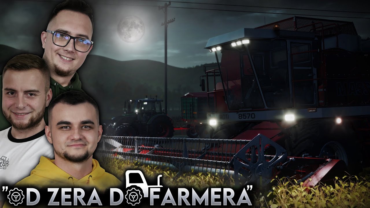 NOCNE ŻNIWA SOI & TRANSPORTY [FS25] 😍 OPOROWY RĘBAK &  NOWE POLE 😱 