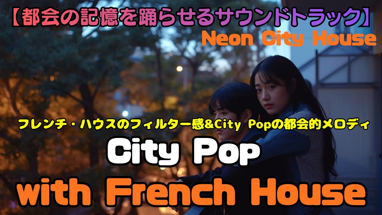 【夜景に映えるダンスポップ・サウンド】City Pop with French House｜Neon City House