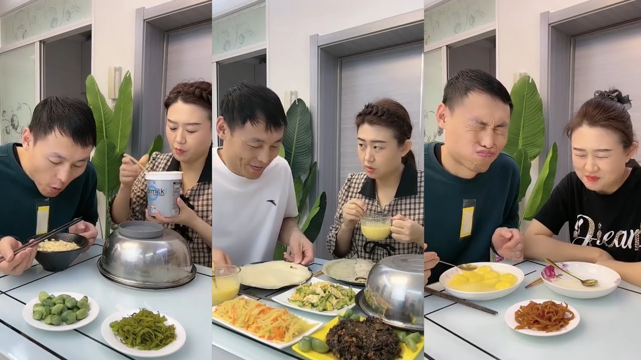 Trending 🔥 Funny Husband Wife Yummy Food Eating Challenge||Prank 😂🤫||Comedy 🤣🤣