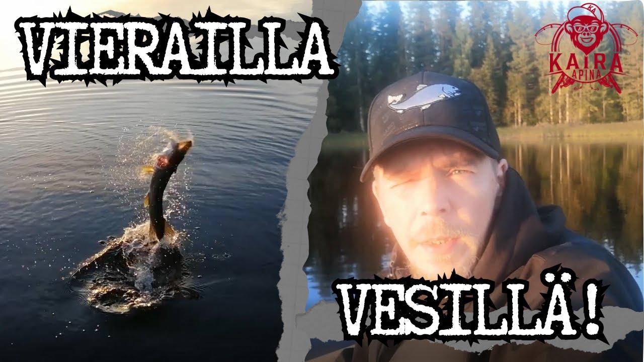 Haukea vierailla vesillä!