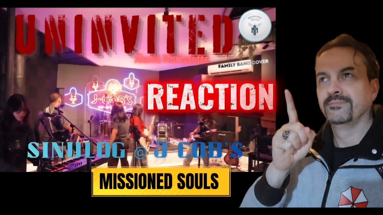 MISSIONED SOULS Live @ J-COBS  UNINVITED (Alanis Morissette) cover REACTION