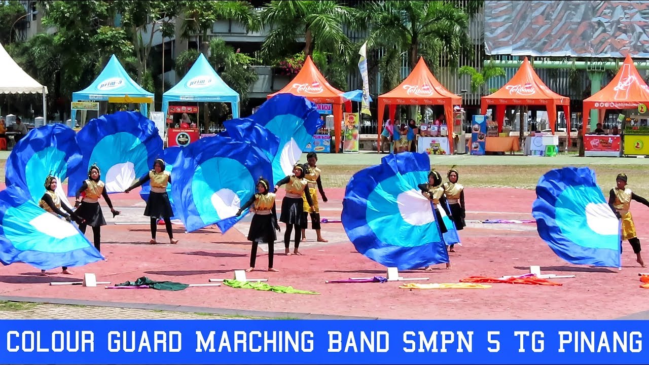 Colour Guard Marching Band Kontes SMPN 5 Tanjung Pinang | Batam Open Marching Band Championship 2019