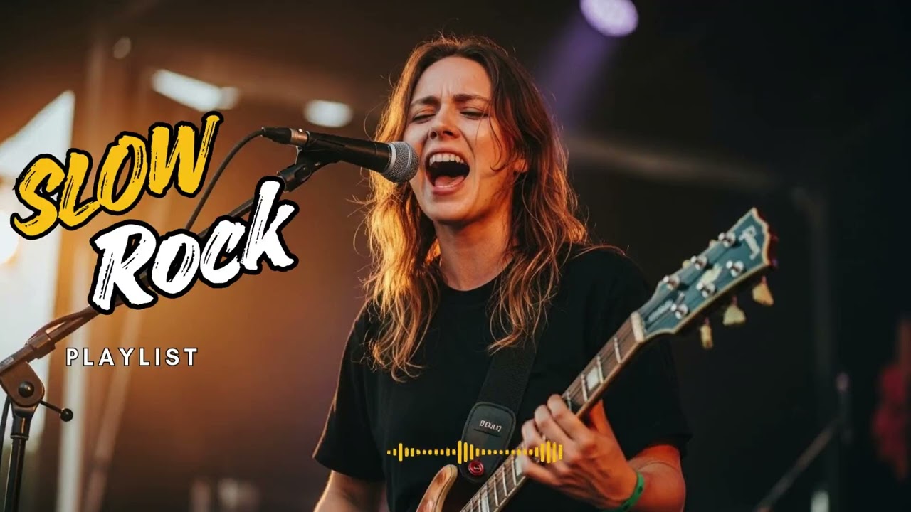 Relaxing Slow Rock Playlist 🌙 Calm Rock Ballads for Stress Relief