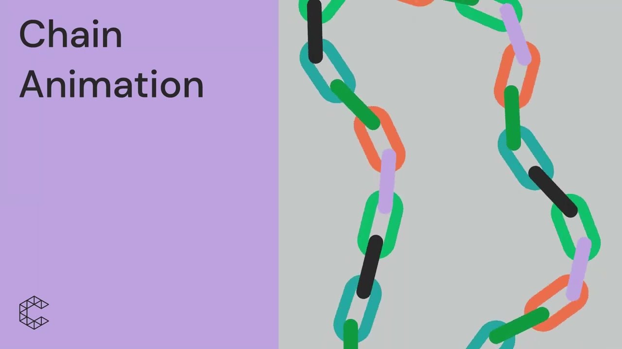 Chain Animation in Cavalry App