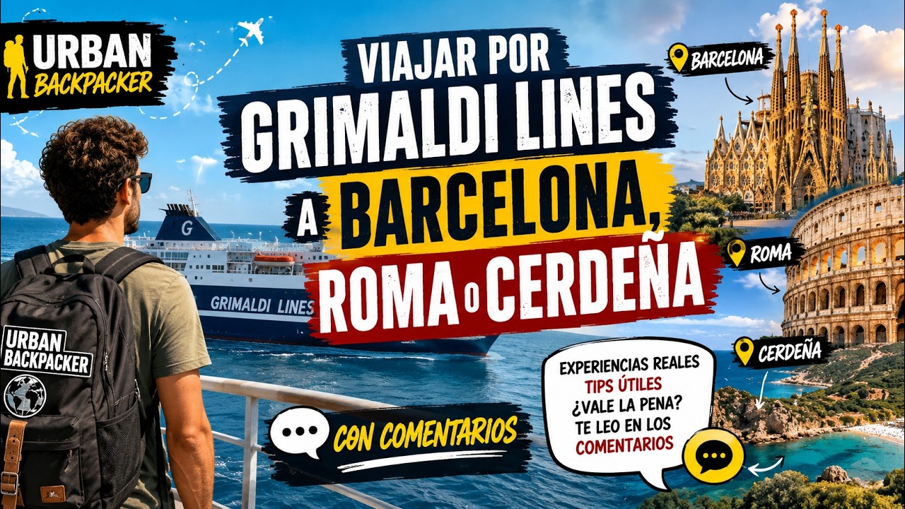 Viajar en Grimaldi Lines: Lo Que Nadie Se Atreve a Contar&hellip; 🚢😱