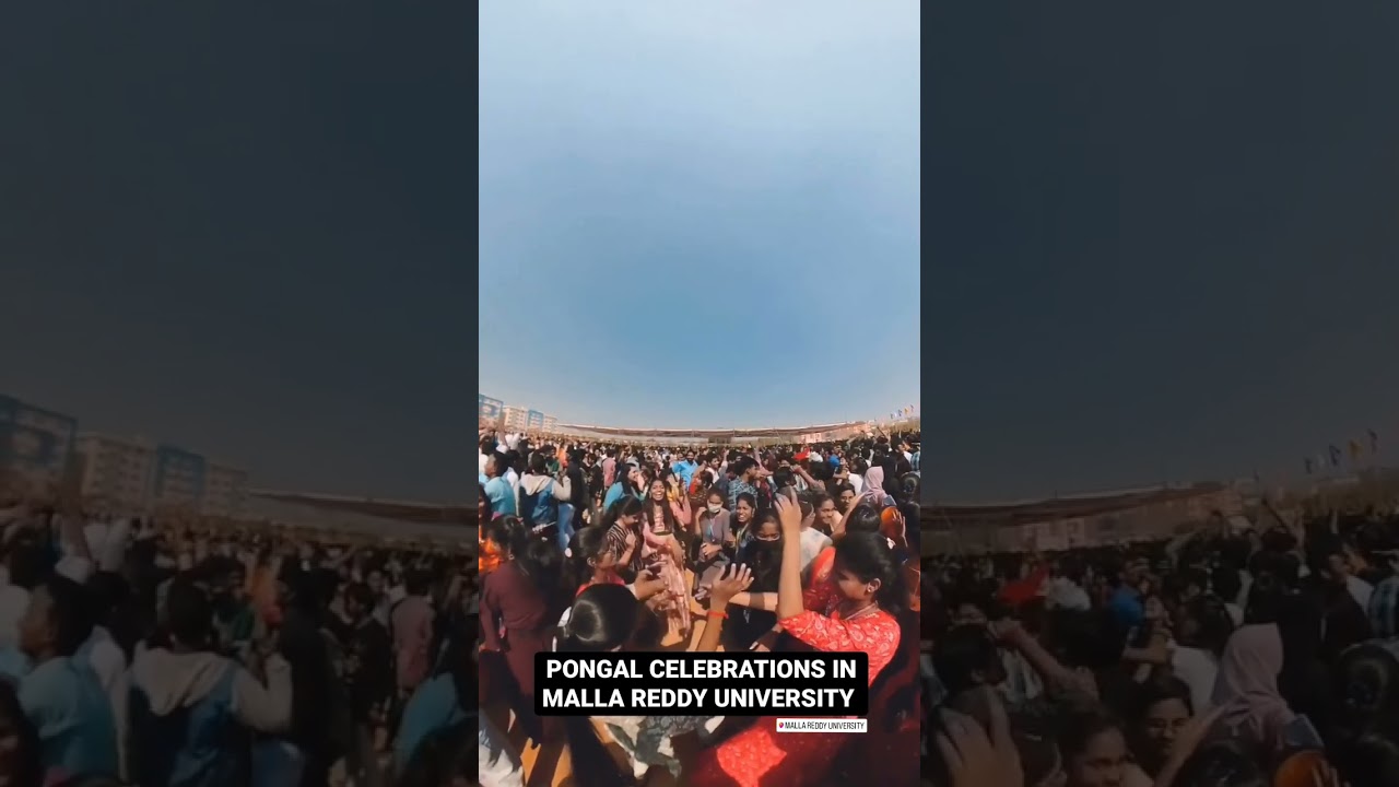 Malla Reddy University Pongal celebrations celebrated with telugu celebrities 