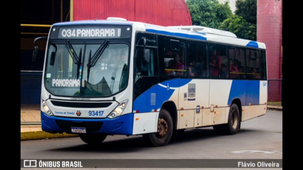 Parte 2 Marcopolo Torino s da sorriso de Toledo Paraná de 93411 até o 93422