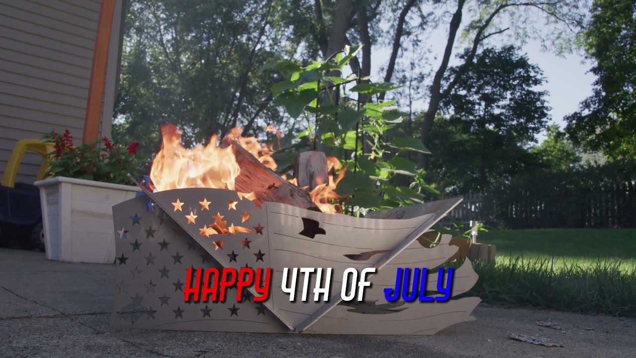 Mitsubishi Laser and Press Brake - Happy 4th of July (2021)