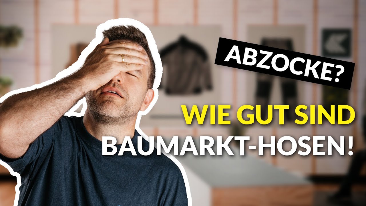 Ist DIESE Baumarkt-Hose Schrott? | Wir testen Arbeitshose für 20€ | Kluft.de