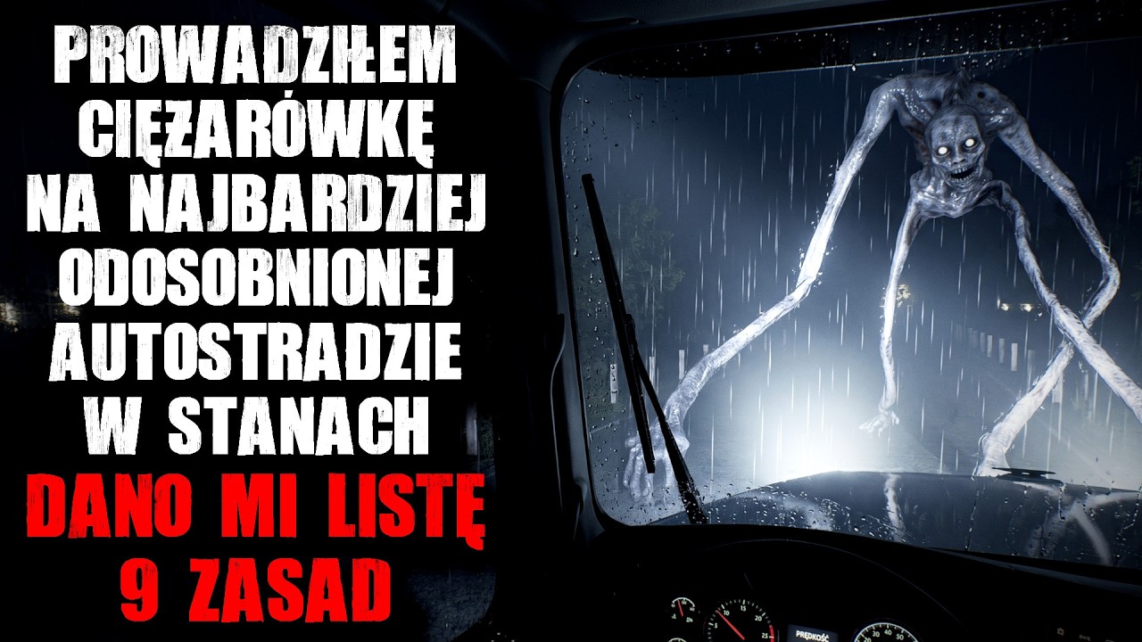 Prowadziłem ciężar&oacute;wkę na najbardziej odosobnionej autostradzie w stanach... Dano mi listę 9 zasad