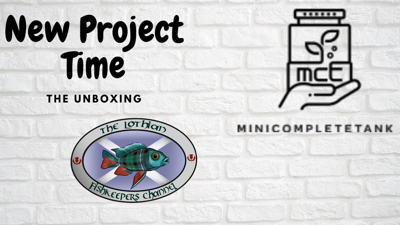 New Project - Mini Complete Tank - Super Small Reef Tank - Unboxing