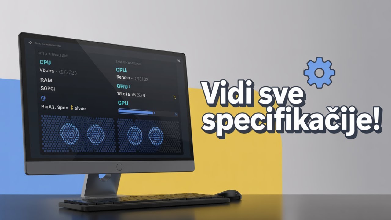 Kako Videti Sve Specifikacije Računara!