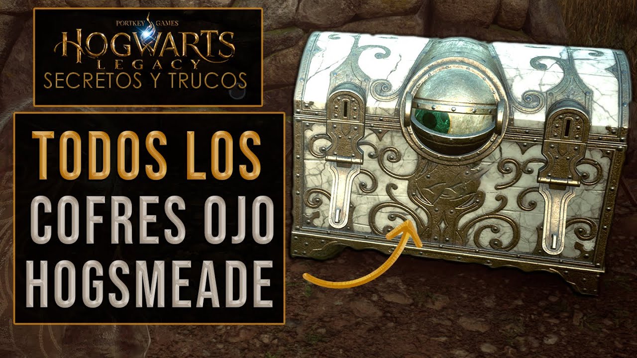 Ubicación de TODOS los COFRES OJO del CASTILLO DE HOGSMEADE - Secretos y Trucos de Hogwarts Legacy 5