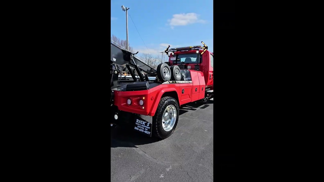 25 International MV Jerr-dan MPL60 12-Ton Integrated Wrecker Side Puller Rick's Truck & Equipment Oh