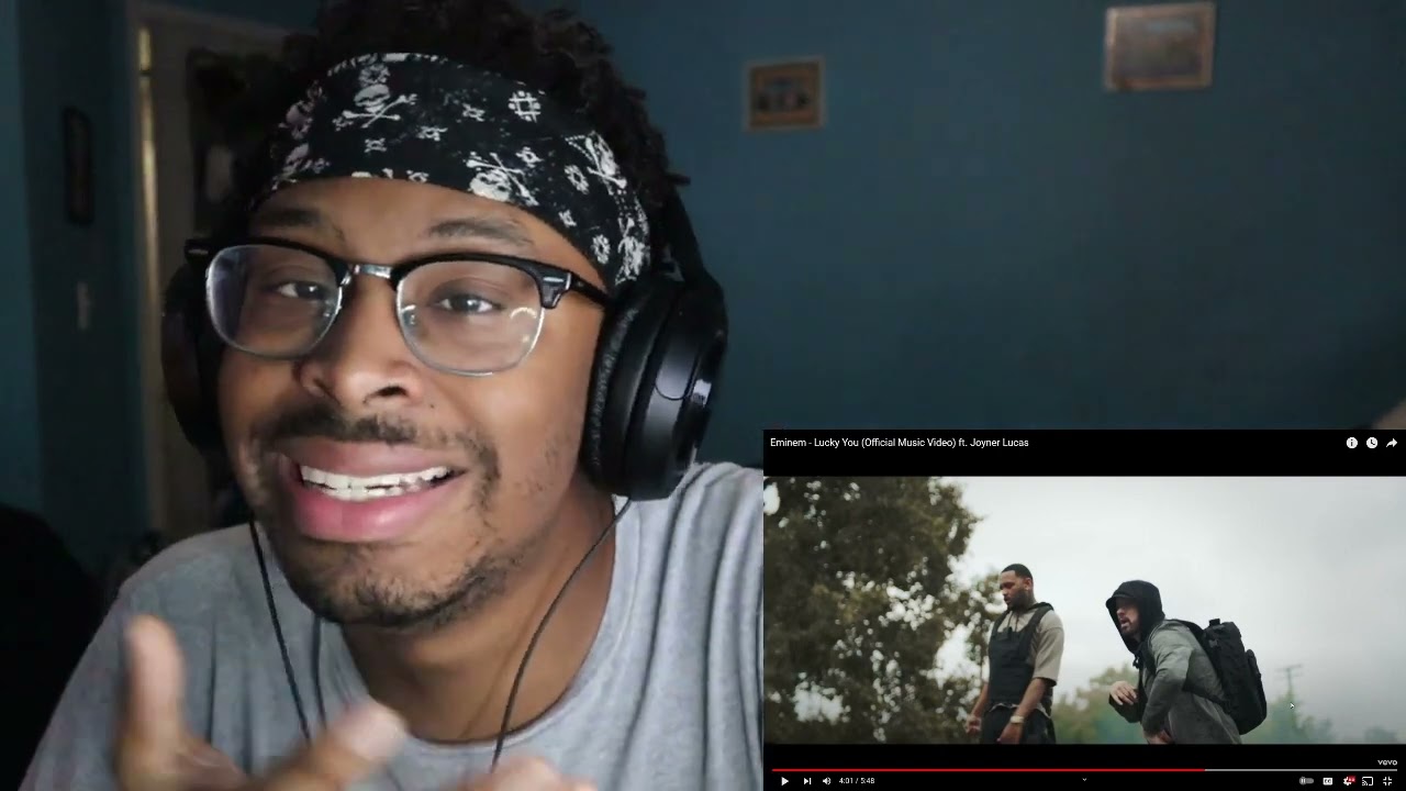 Eminem - Lucky You (Official Music Video) ft. Joyner Lucas | Reaction