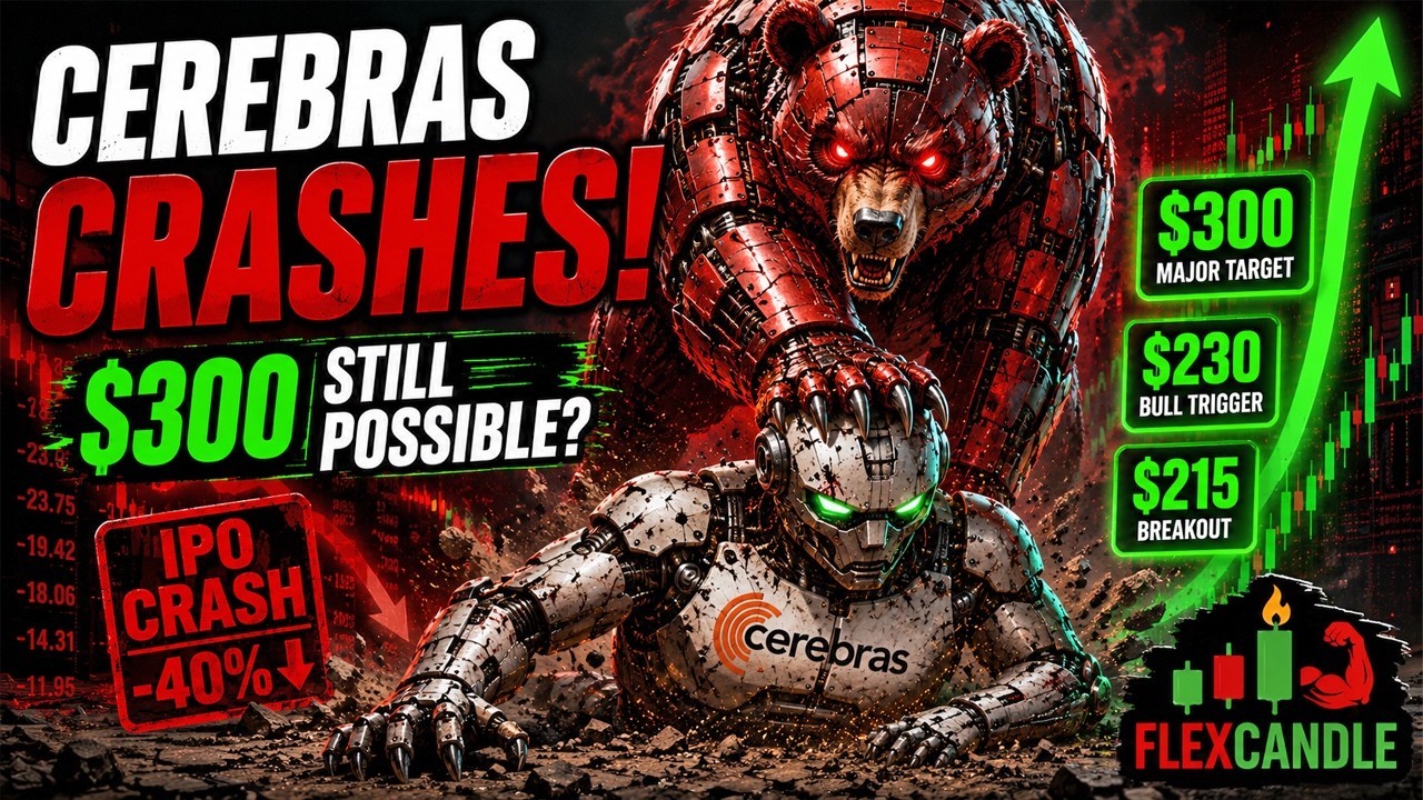 Cerebras Stock Analysis: Why CBRS Keeps Crashing After The IPO 🚨 EP. 389 #CBRS #Cerebras #Stocks
