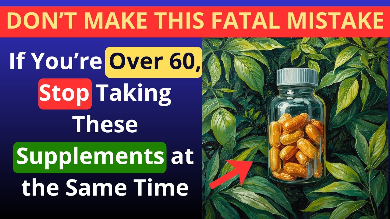 Don’t Take Vitamin D3 Like This If You’re Over 60