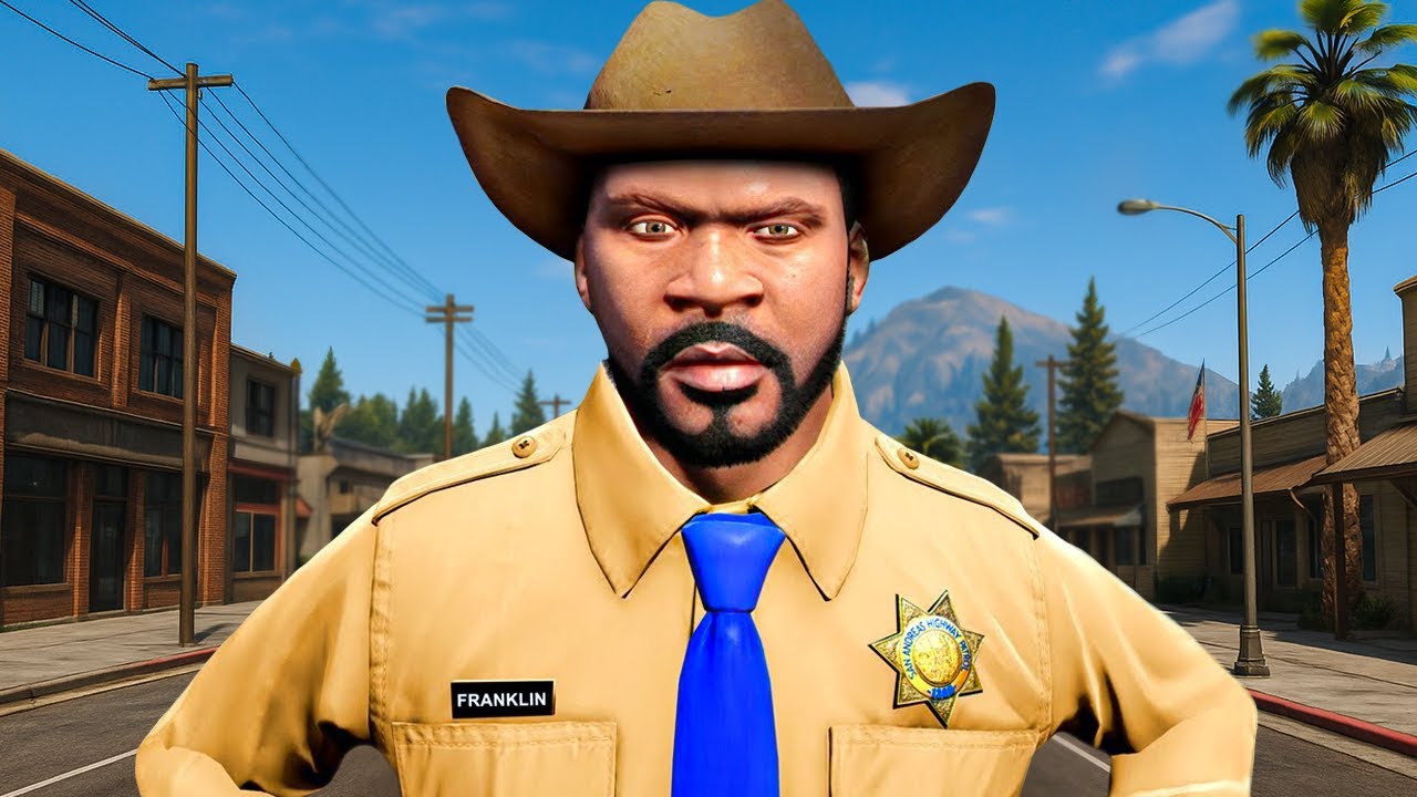 24H COMME LE SHÉRIF SUR GTA 5 !