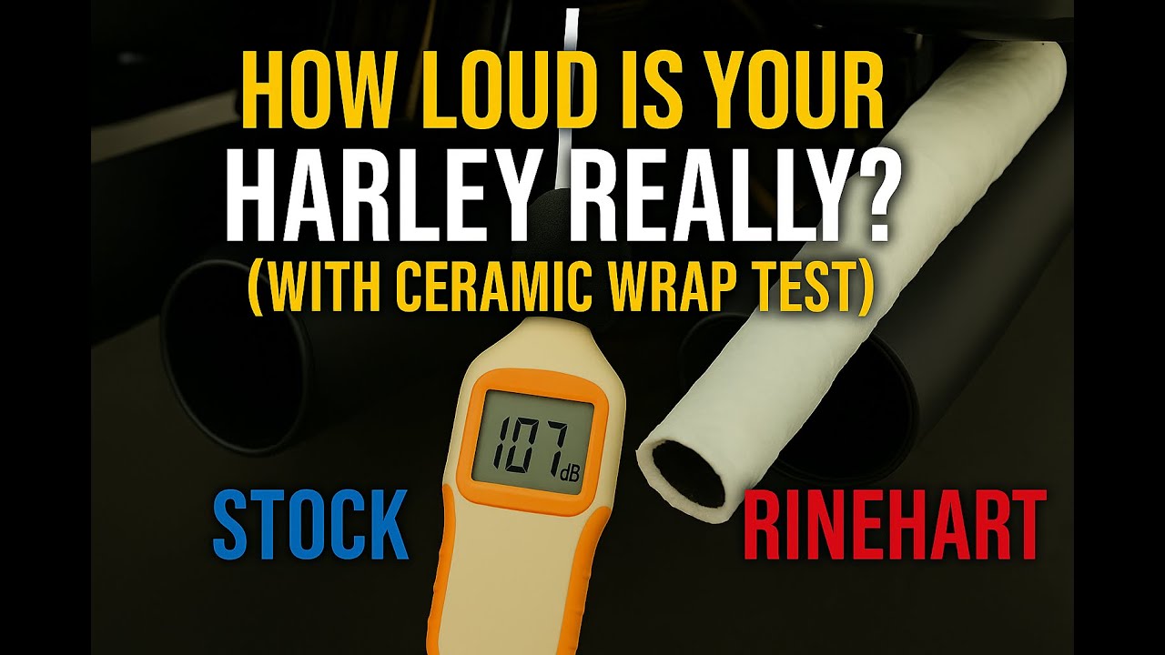 How Loud Is Your Harley REALLY? Ceramic Wrap on Exhaust Baffles – Smart Mod or Big Mistake?