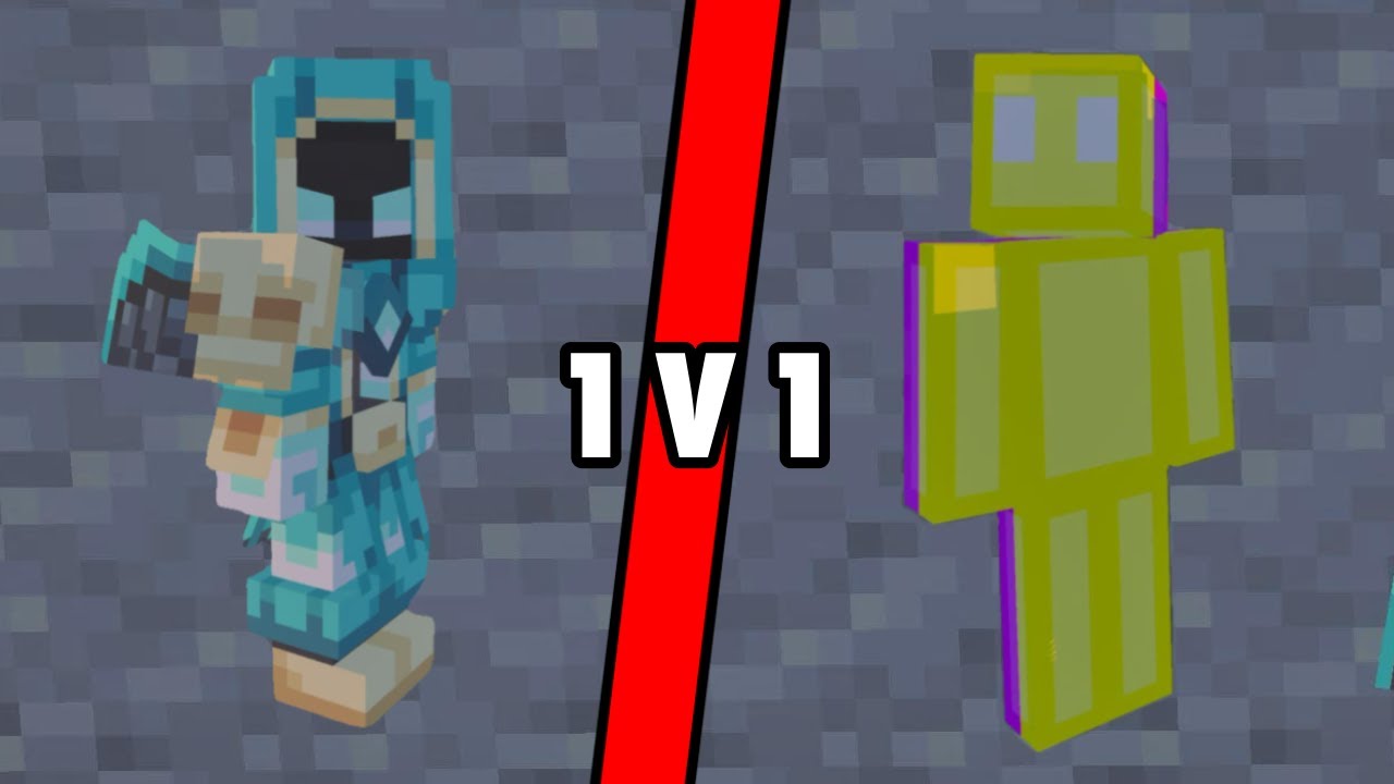1v1ing And Trying To Trap @cosmicMattsy In HiveMC