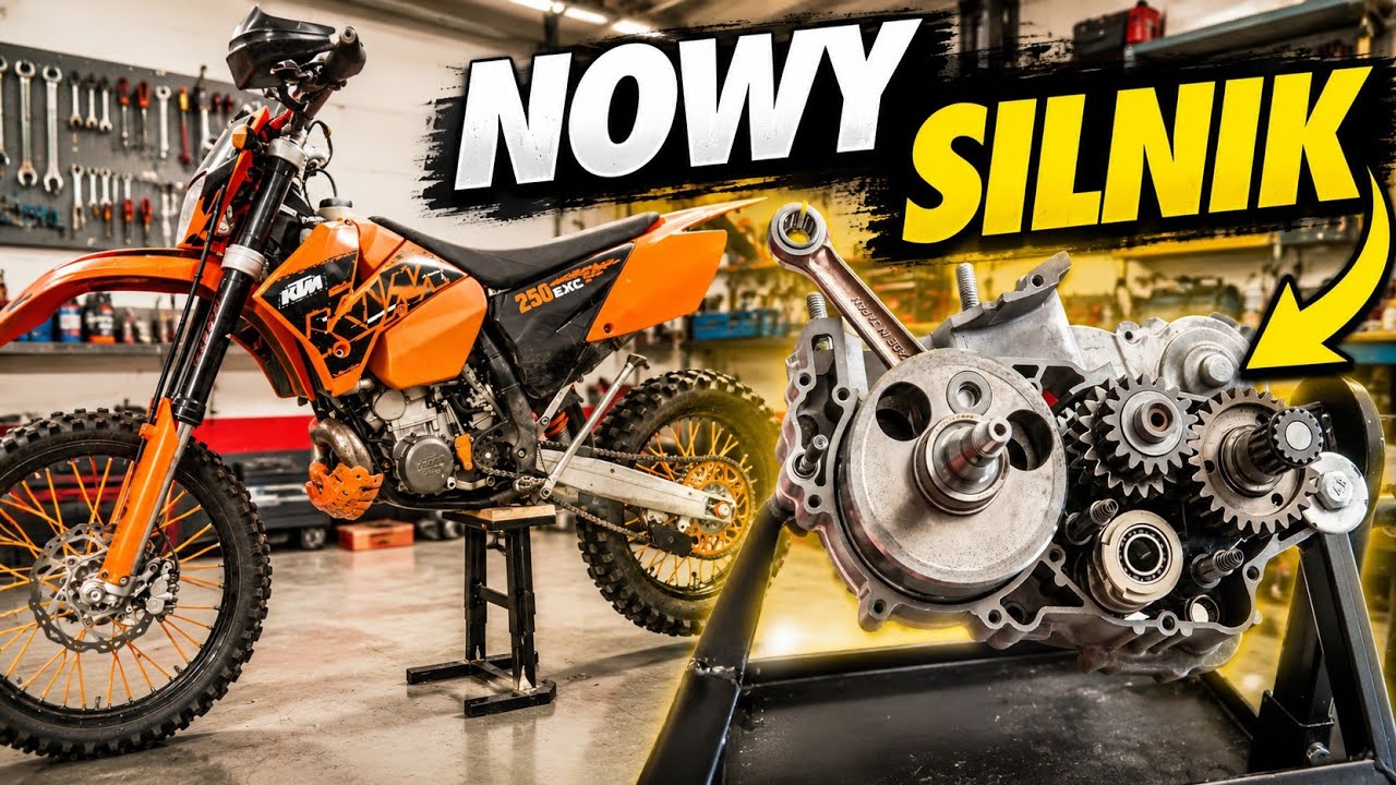 KTM EXC / SX 250🔥 REMONT GENERALNY SILNIKA 💥 Czy było warto? 😱 TEST + JAZDA