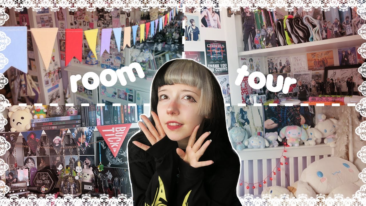 My room ᯓ★ Cinnamoroll, Vkei and art themed maximalist bedroom tour ⟡