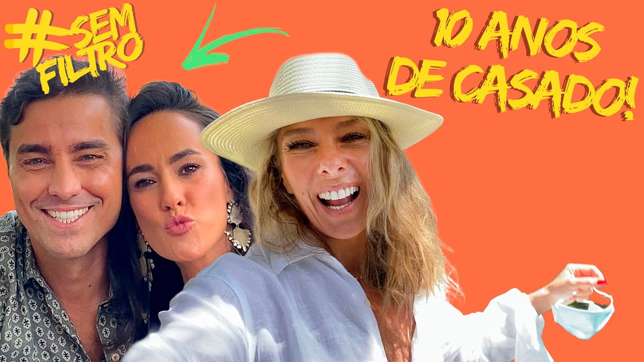 10 ANOS DE CASADOS com Chica e Ricardo Pereira | Adriane Galisteu