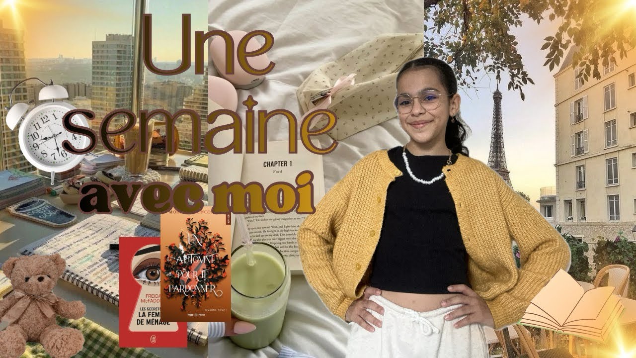 Une SEMAINE avec moi (danse, lecture, CNED, good vibes)