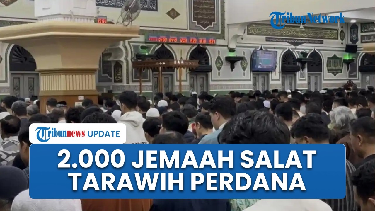 2.000 Jemaah Salat Tarawih Perdana di Masjid Agung Al Azhar, Marbot: Awal Ramadhan Beda Hal Biasa