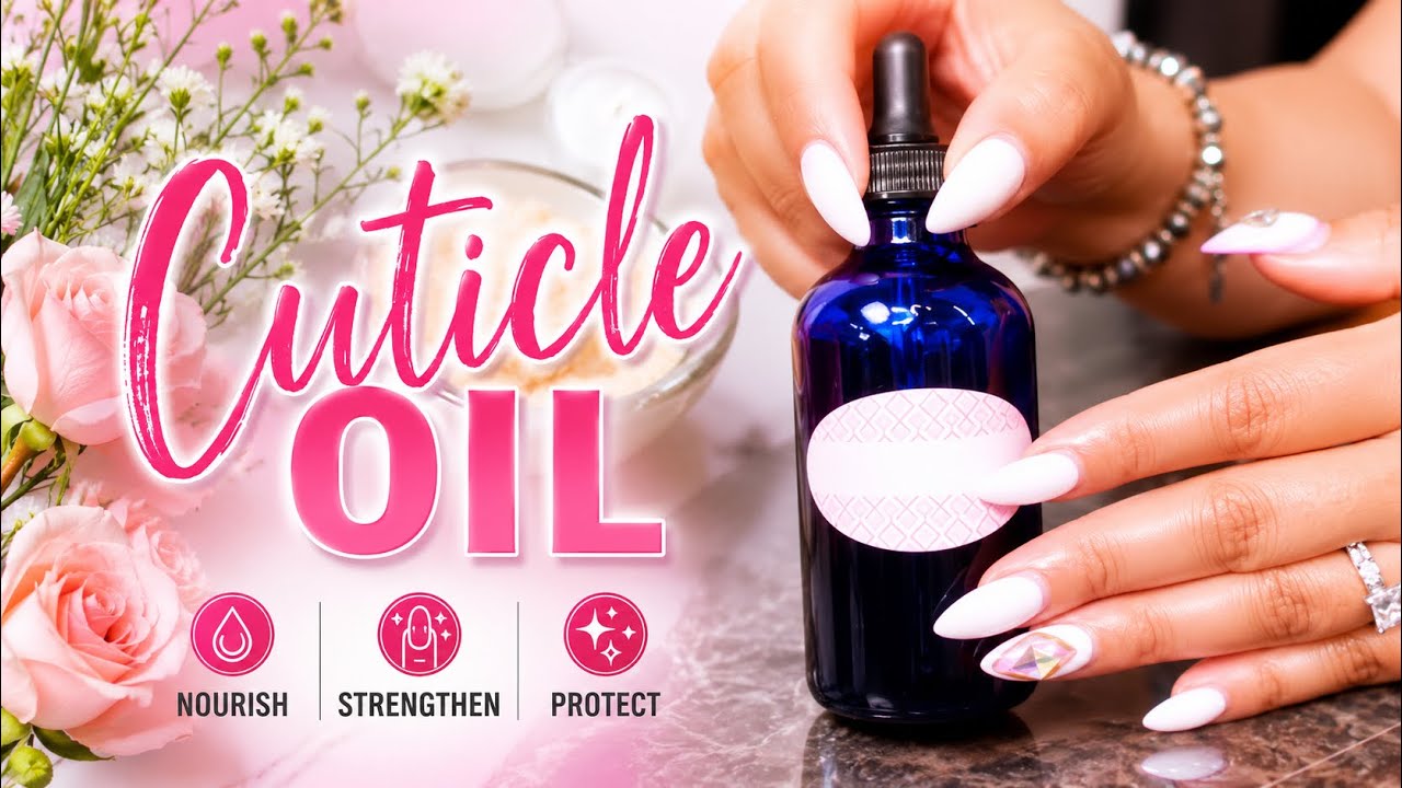 DIY Cuticle Oil Recipe for Healthy Nails, Cuticles & Skin | Natural Nail Care