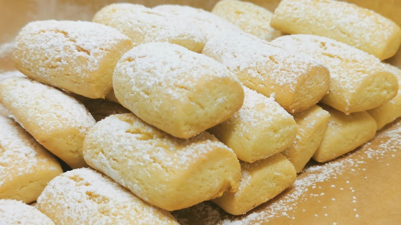 Schnelle Kekse aus Zutaten die meist daheim sind! Mürbteigkekse Rezept